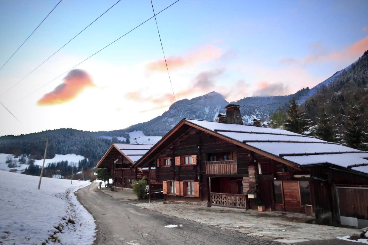Lachat Appartement En Chalet Typique Le Grand-Bornand Exterior foto
